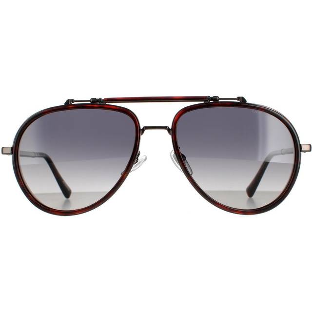 Aviator Brown Honey Havana Smoke Gradient Polarised SCHF24 - One Size