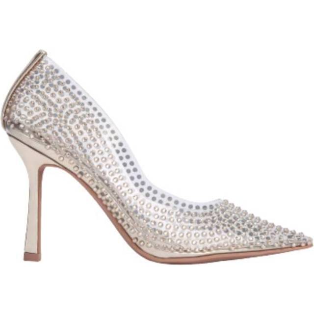 Carvela Womens Shimmer Heels - Gold - Size UK 3