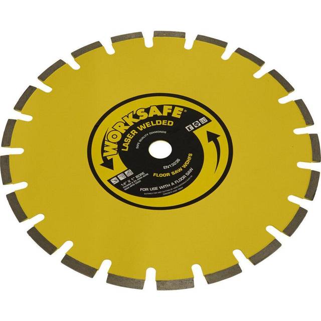 Hard Floor Saw Blade - 350mm Diameter - 25mm Bore - Concrete Floor Cutting Disc