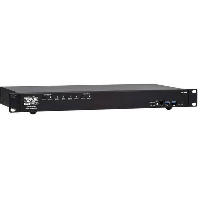 Eaton B024-H4U08 8-Port 4K HDMI/USB KVM Switch - 4K 60 Hz Video/Audio