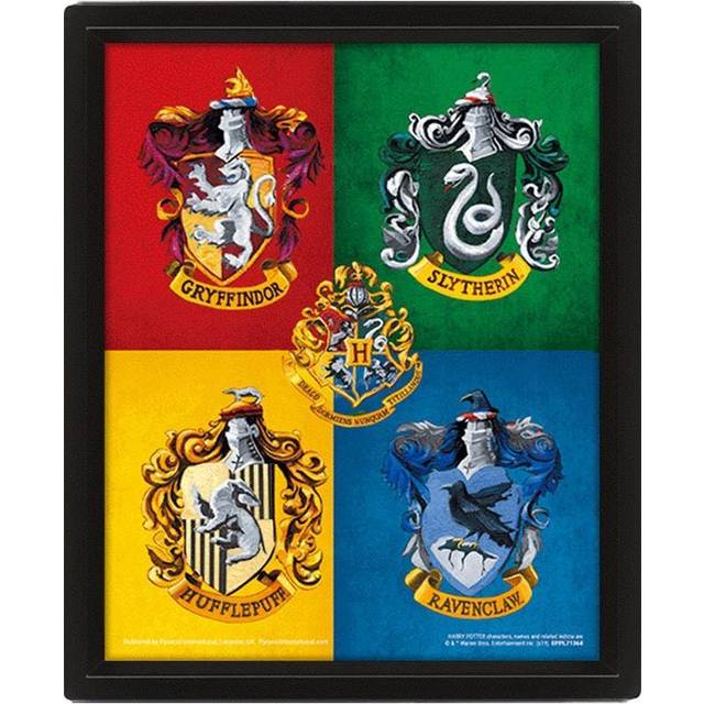 Pyramid International Harry Potter Colourful Crests Plakat