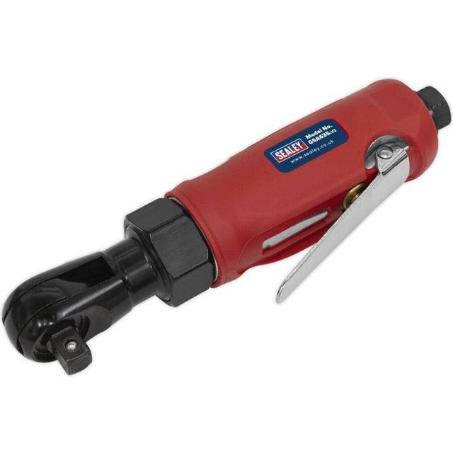 "Compact Air Ratchet Wrench - 3/8"" Sq Drive - 1/4"" BSP - Finger Operated Trigger"