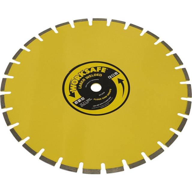 Hard Floor Saw Blade - 450mm Diameter - 25mm Bore - Concrete Floor Cutting Disc