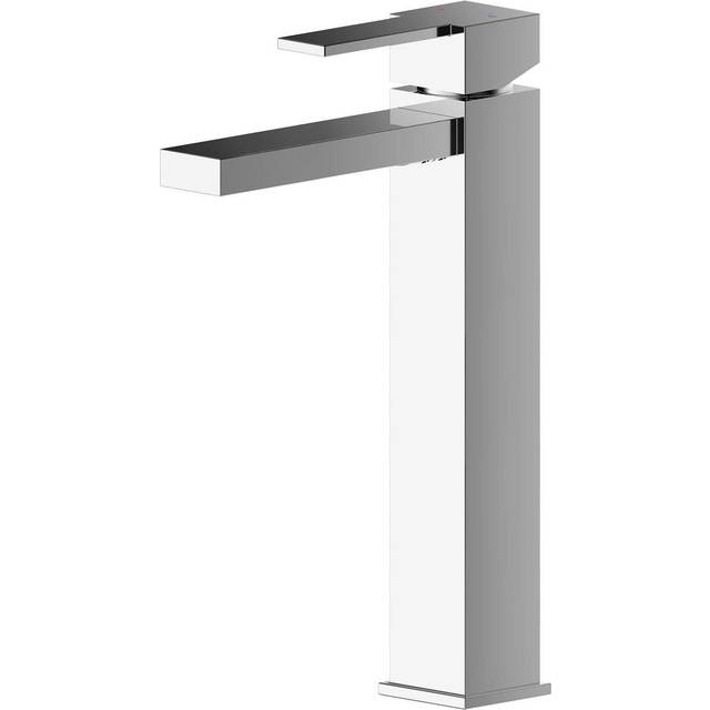 Nuie Sanford Chrome Single Lever High-Rise Mono Basin Mixer Tap - SAN3