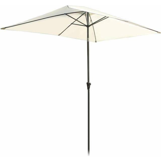 Dartington 2x3 Rectangle Parasol - Cream - White
