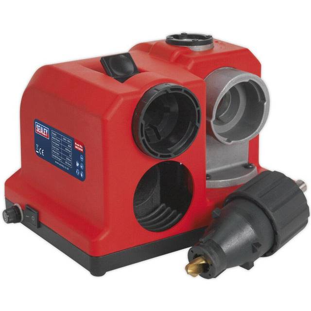 80W Benchtop Drill Bit Sharpener - 4200 RPM - 3mm to 13mm Drill Bits - 230V