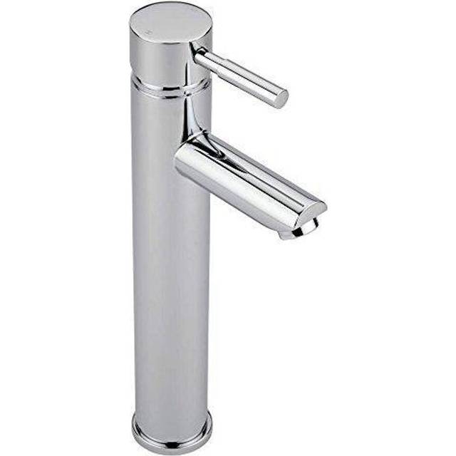 Hudson Reed - Milano Mirage - Modern Bathroom High Rise Mono Basin Mixer Tap with Lever Handle - Chrome