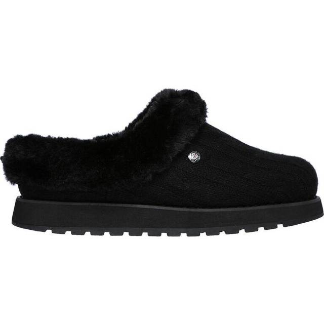 (UK 3) Women's Skechers Keepsakes Ice Angel Slippers in Black