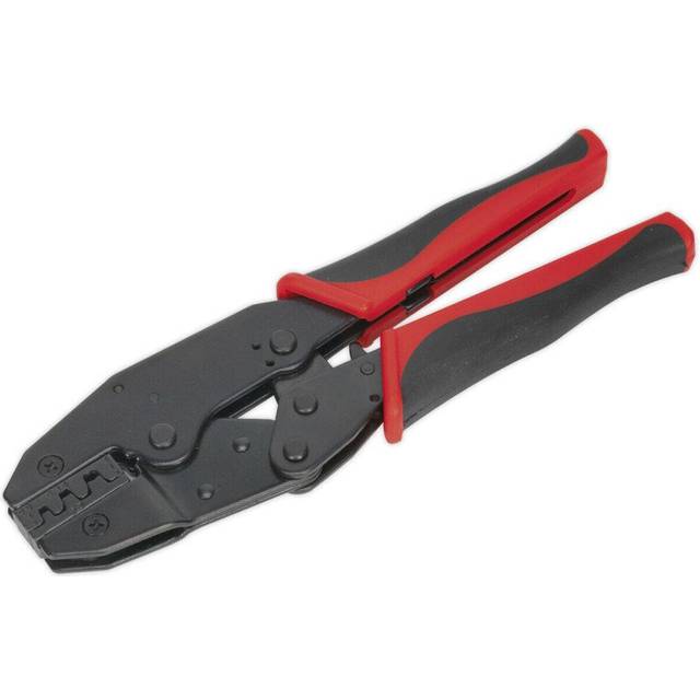 Ratchet Crimping Tool - Consistent Crimp Tension - Non-Insulated Terminals - Multi - One Size