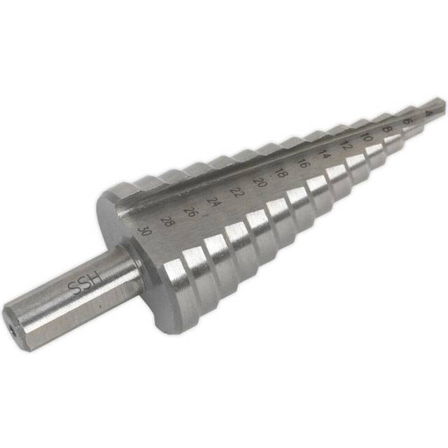 HSS M2 Double Flute Step Drill Bit - 4mm to 30mm - Precision Hole Drilling Bit