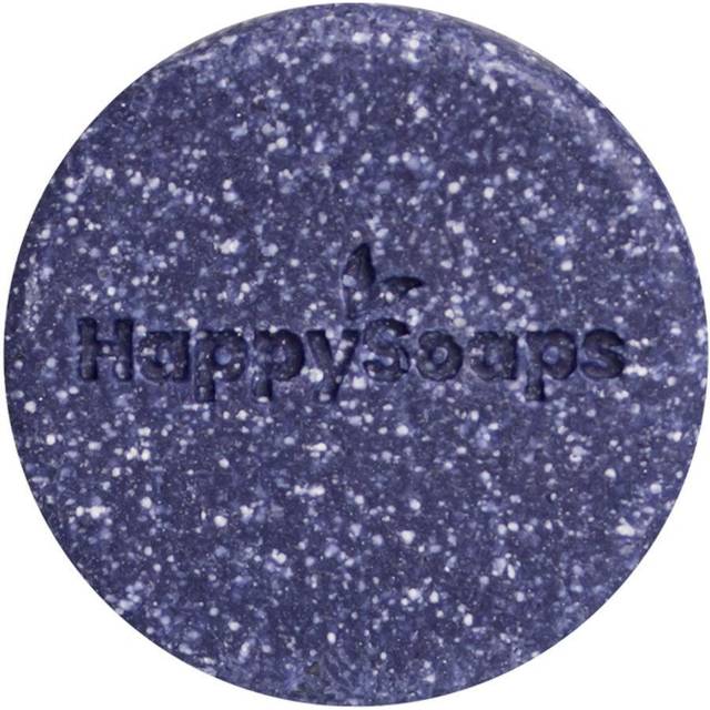 HappySoaps Silver Shampoo Bar – Bright Violet 70 g