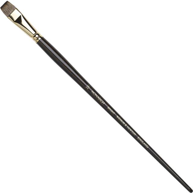 Winsor & Newton Monarch Bright Long Handle Brush  Brown  Size 16