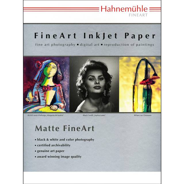 "Hahnemuhle Photo Rag Paper 8.5""""""""x11"""""""" - 25 sheets 10641430"