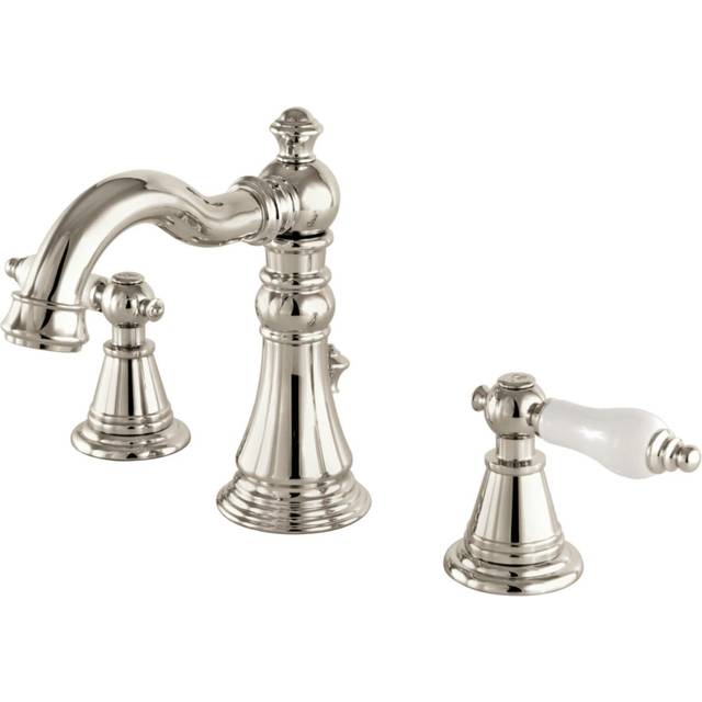 Fauceture FSC1979PL English Classic Widespread Bathroom Faucet Polished Nickel