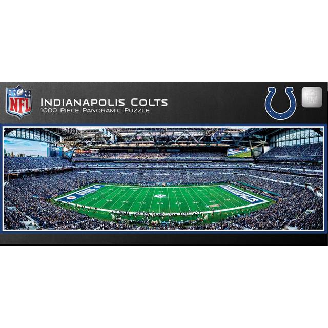 "MasterPieces 1000 Piece Sports Jigsaw Puzzle - NFL Indianapolis Colts Center View Panoramic - 13""""""""x39"""""""""