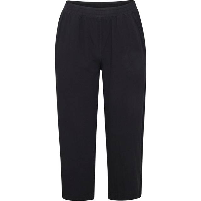 Women's culottes trousers KAFFE Curve Nana Culotte - Noir