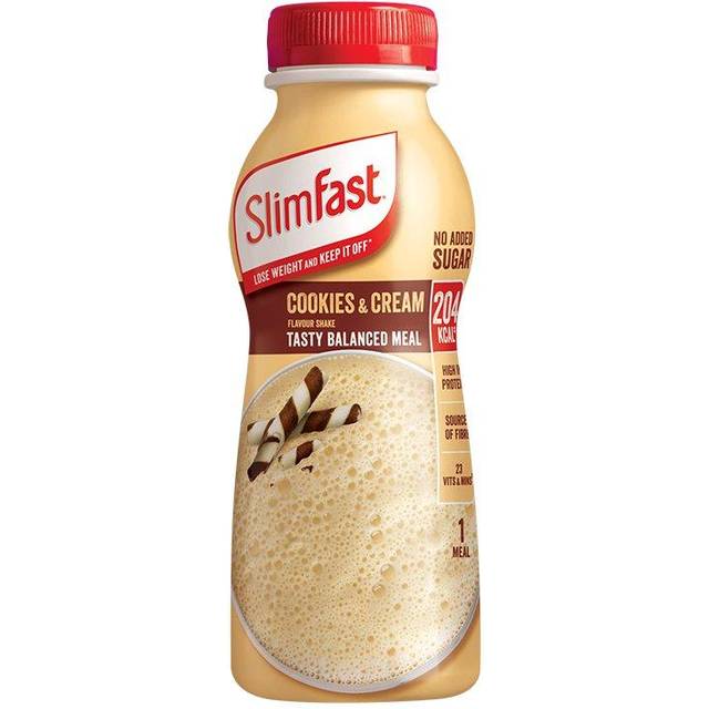 SlimFast Protein Cookies & Cream Flavour Shake 325ml