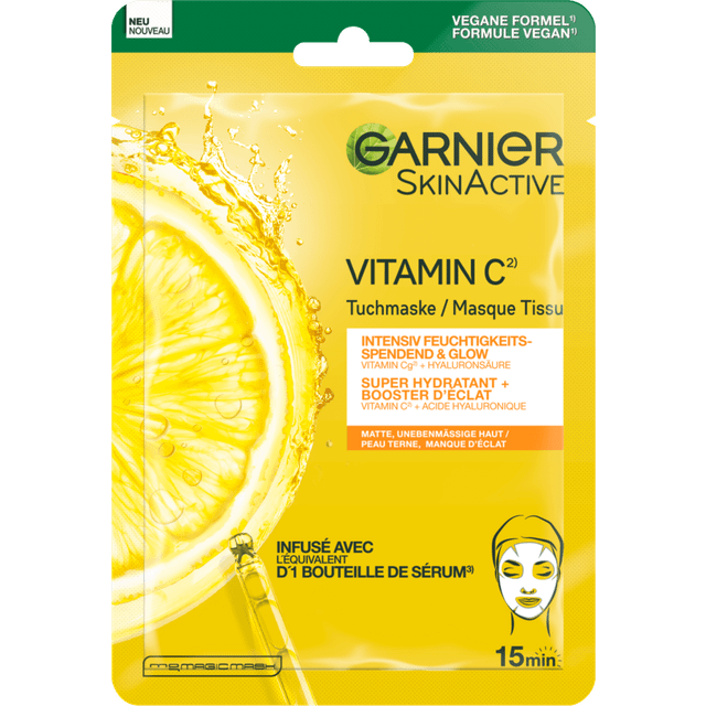 Garnier SkinActive C-Vitamin Stofmaske
