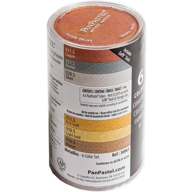 PanPastel Metallics Set of 6