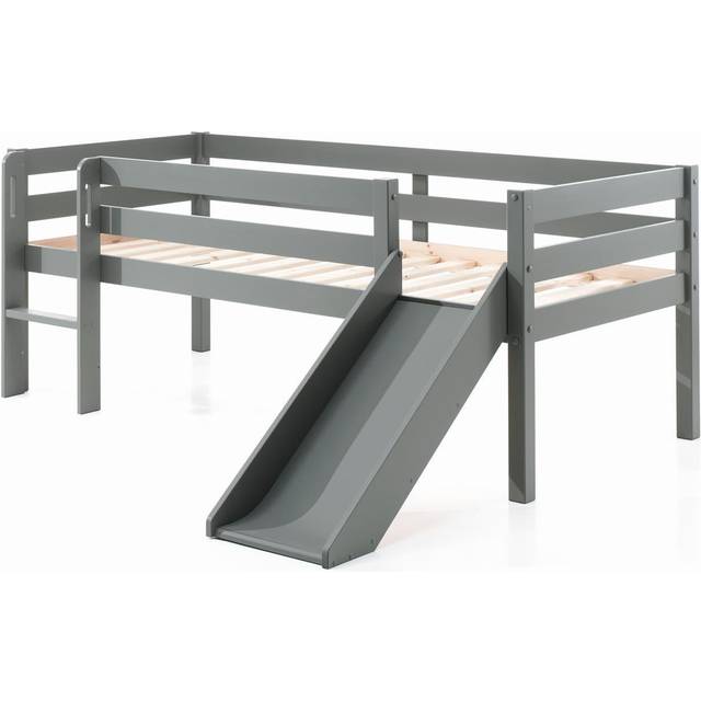 Pino European Single (90 x 200cm) Convertible Loft Bed Bed by Vipack - White