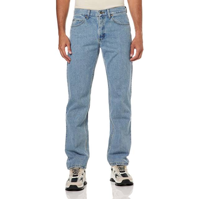 Lee Men's Regular Fit Straight Leg Jean  Light Stone  34W x 32L