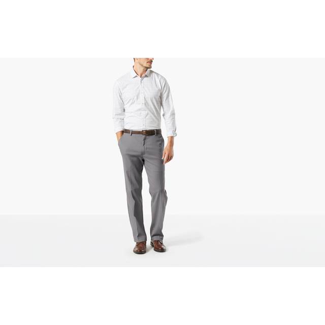 Dockers Men's Classic Fit Easy Khaki Pants (Standard and Big & Tall)  Burma Grey  46W x 32L