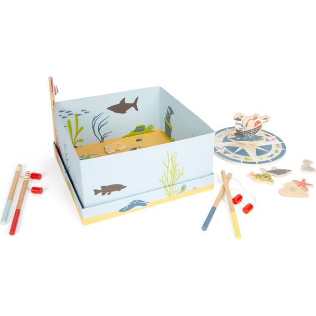 Small Foot - Wooden Fishing Game - 4 Players