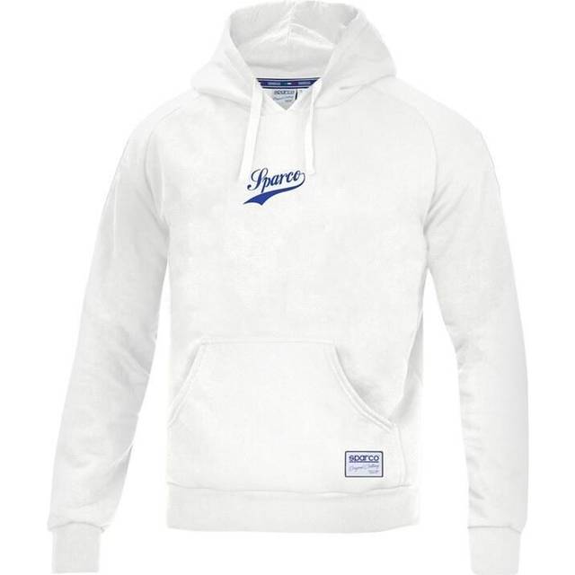 Sparco Vintage Hoodie - Colour: White, Size: Large