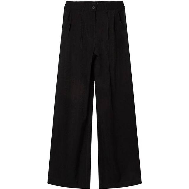 LMTD Byxor - NlfRin - Black/Kantränder - LMTD - 12 år (152) - Byxor - Bomull