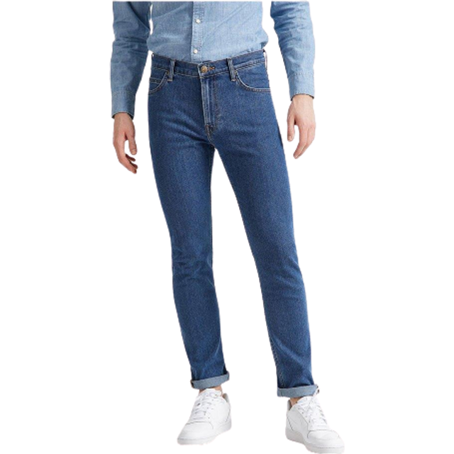 Lee herr RIDER Klassisk Jeans, MID STONE, 33W / 30L