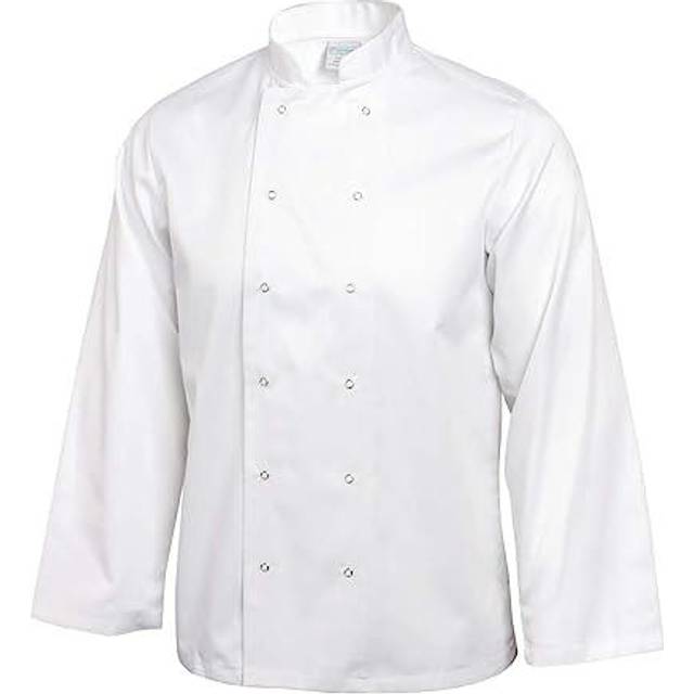 Whites Vegas Unisex Chef Jacket Long Sleeve White M