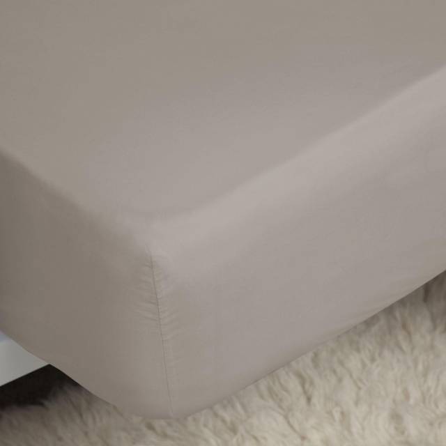 (Kingsize, Pewter) Belledorm 400 Thread Count Egyptian Cotton Extra Deep Fitted Sheet
