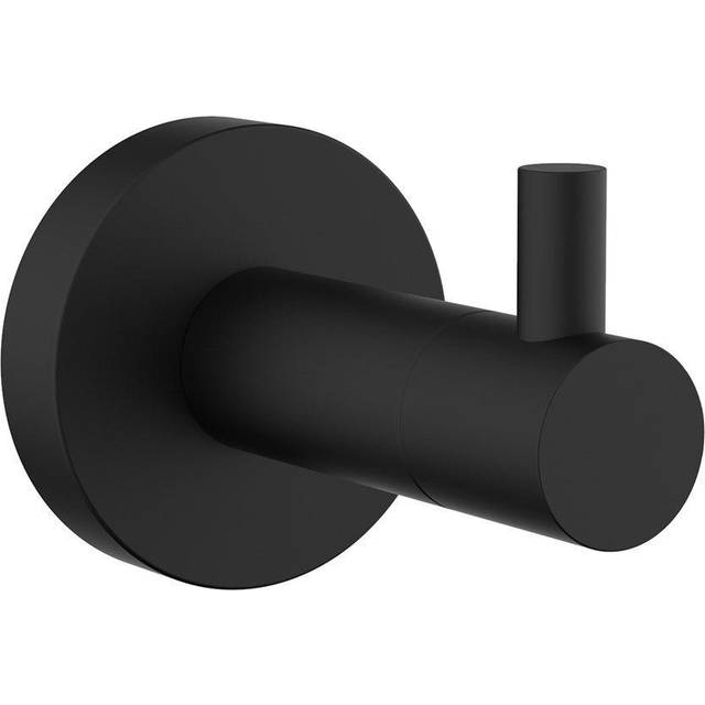 Bagno Nera Stainless Steel Robe Hook - Matte Black