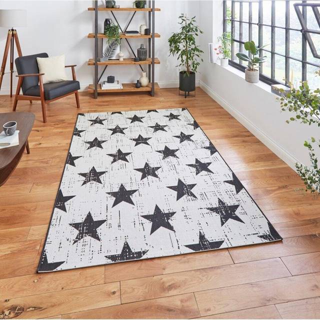 Santa Monica 48648 Indoor Outdoor Rug - Santa Monica 48648 White