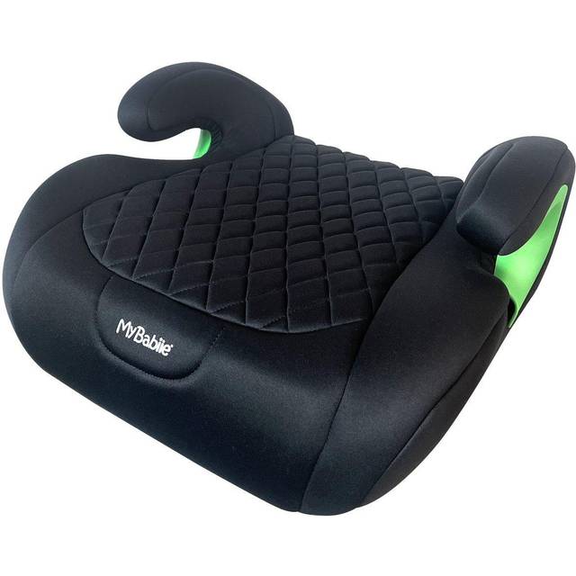 My Babiie i-Size Booster Max Car Seat - Black Quilted, One Colour