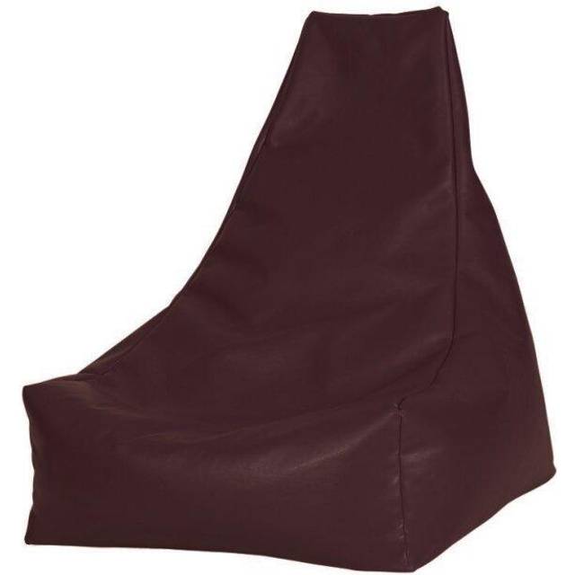 (Manhattan Damson) PU Leather GPod Bean Bag with Beans Filling