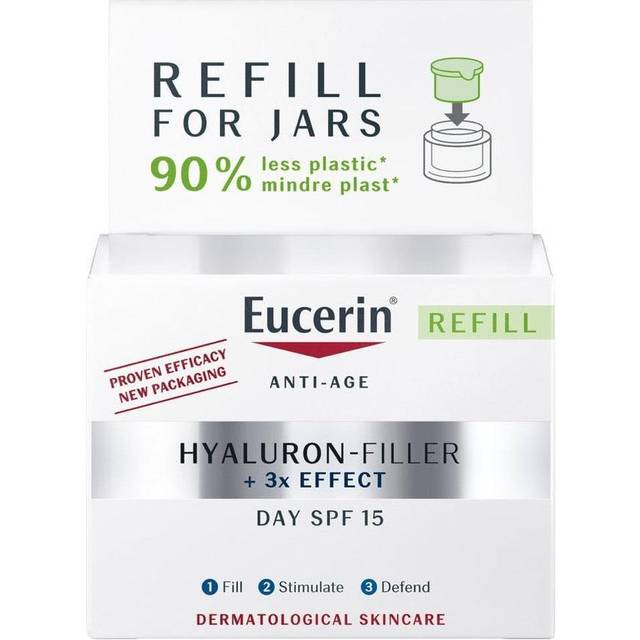 Eucerin Hyaluron-Filler Day Refill SPF 15 - 50ml - Anti-Ageing - with Hyaluronic Acid - Face the Future