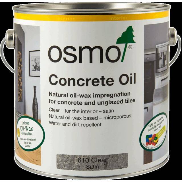 Osmo - Concrete Oil Satin 610 Clear 2.5L