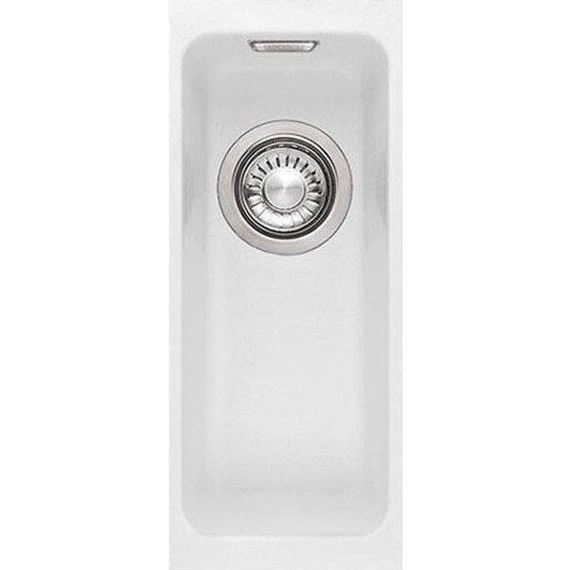 Franke Kubus Undermount Kitchen Sink In White - KBG 110-16 PW