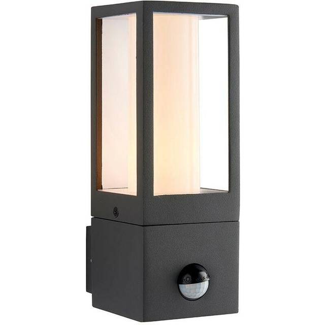 Vogue Preston Outdoor PIR Wall Light - Grey