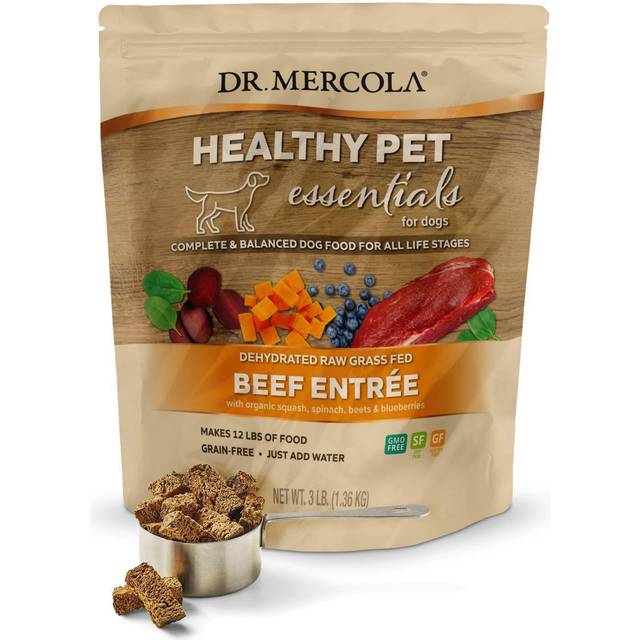 Bark & Whiskers Dehydrated Dog Food Beef & Veggie 3 lbs