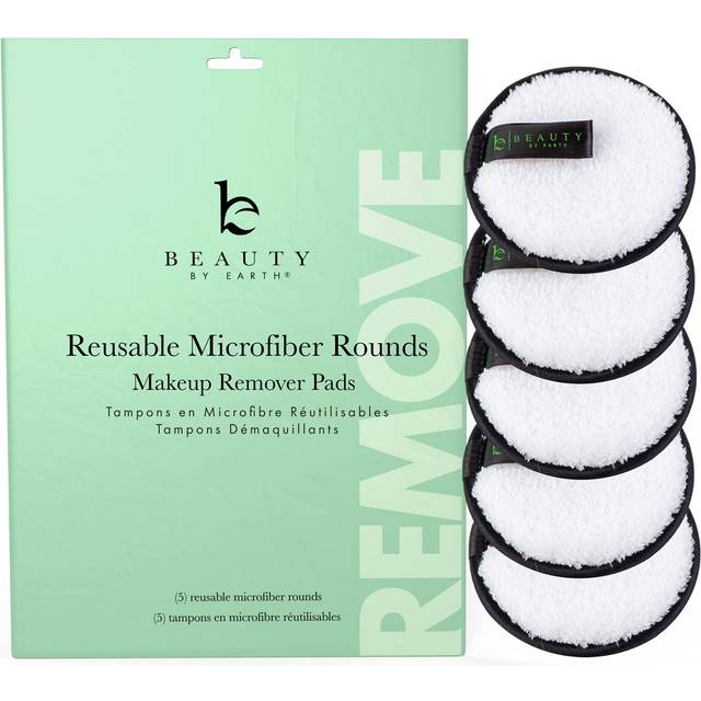 Face Makeup Remover Pads -5 Reusable Makeup Remover Pads, Makeup Remover Cloth, Makeup Eraser Cloth, Make Up Removers Cleansing Pads Face Pads, Make Up Eraser, Reusable Face Pads Rounds, Makeup Pads