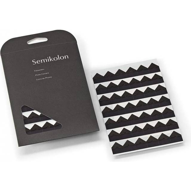 Photo corners black 252 stickers