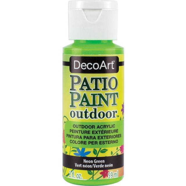 Neon Green Patio Paint