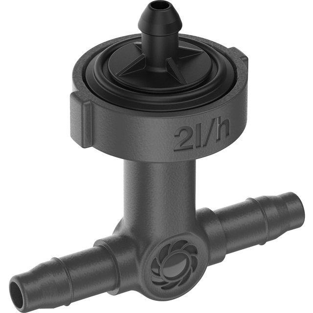Gardena MICRO DRIP Inline Pressure Compensating Drip Head 3/16" / 4.6mm 2 Litres Hour Pack of 10