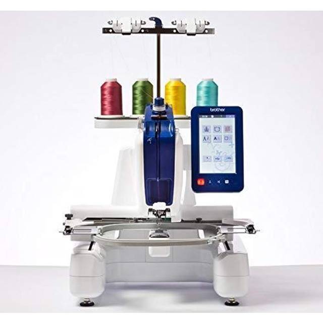 Brother Persona PRS100 Single Needle Embroidery Machine with LCD Display and 4-Spool Thread Stand