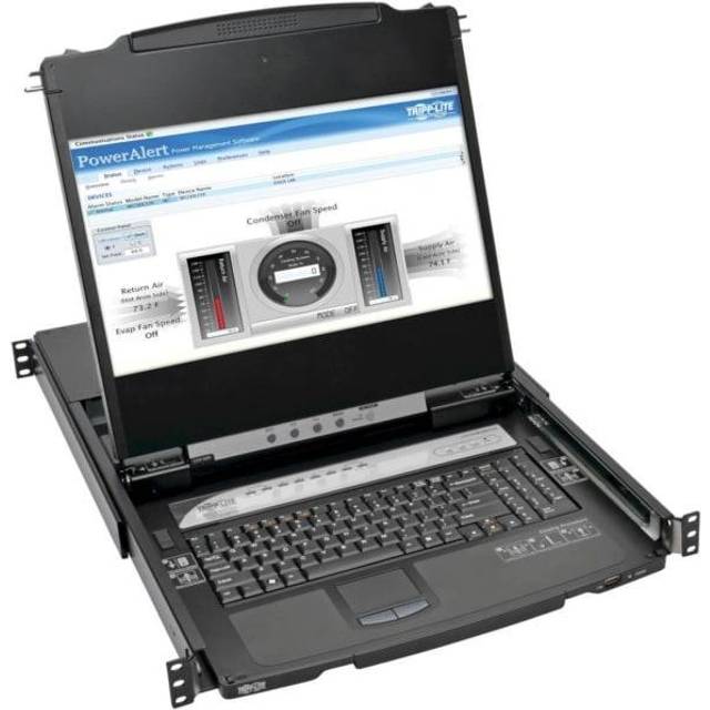 Eaton B030-008-17-IP NetDirector 8-Port 1U Rack-Mount Console HDMI KV