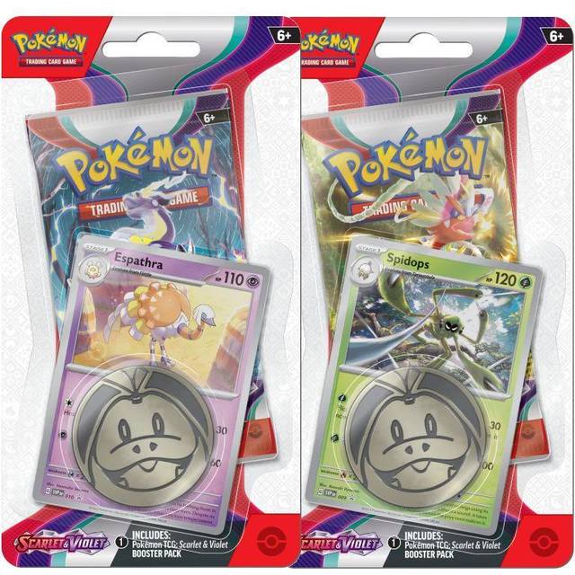 Pokemon Scarlet & Violet 4: Paradox Rift Checklane Booster