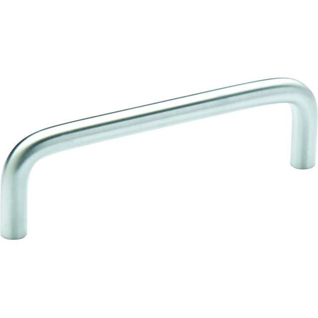 Allison Value 33/4 in (96 mm) CentertoCenter Brushed Chrome Cabinet Pull