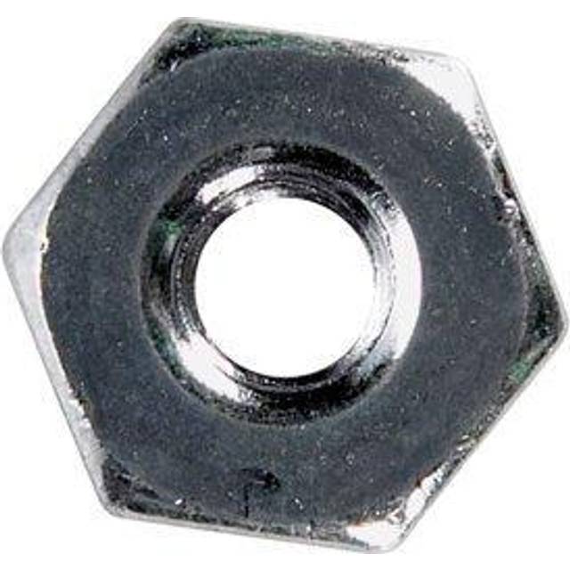 Hillman 140015 Hex Machine Screw Nut  6-Inch by 32-Inch  100-Pack   Zinc